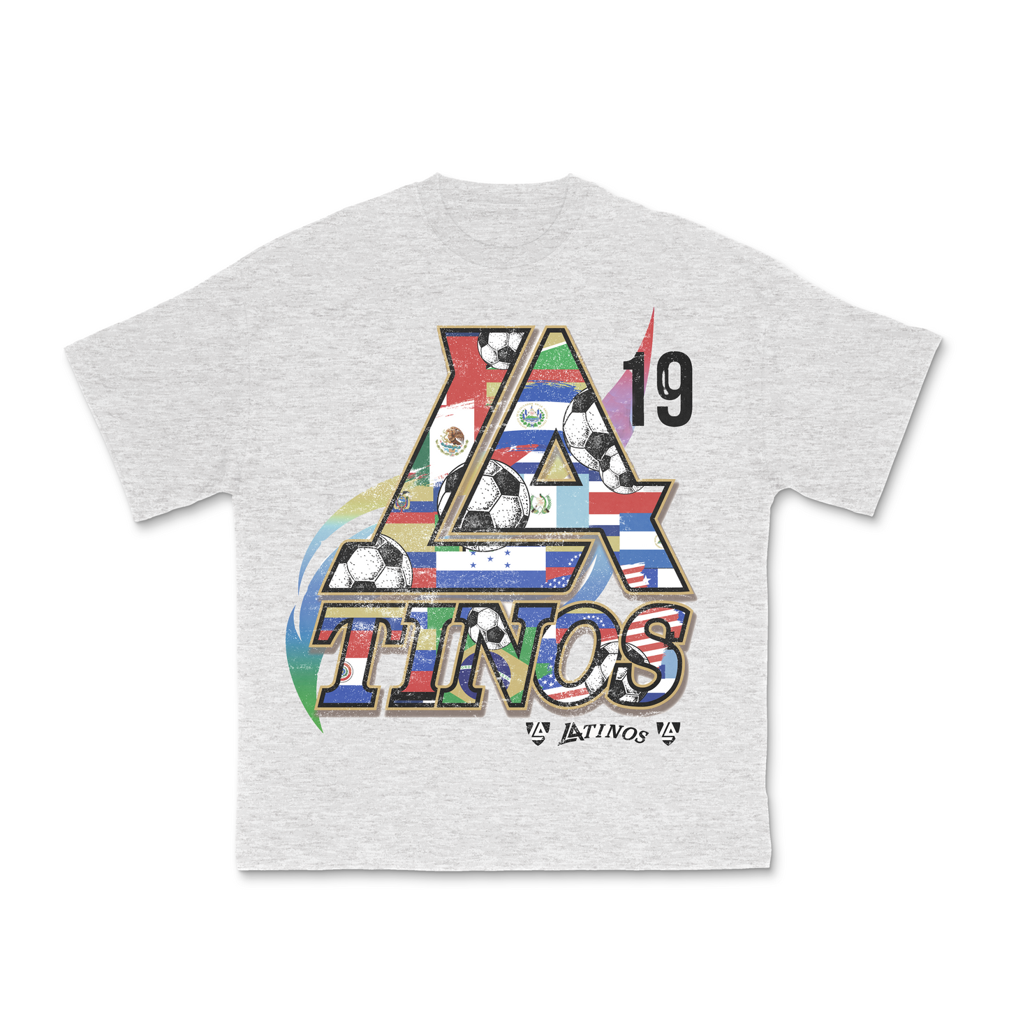 LA TINOS MUNDIAL TEE (ASH GREY)