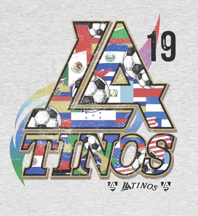 LA TINOS MUNDIAL TEE (ASH GREY)